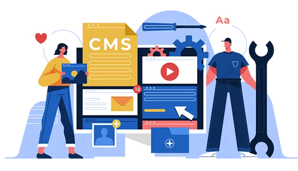 Custom CMS Web Design and Development Agency In Dwarka Delhi
