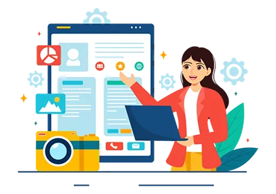 portfolio web design dwarka delhi