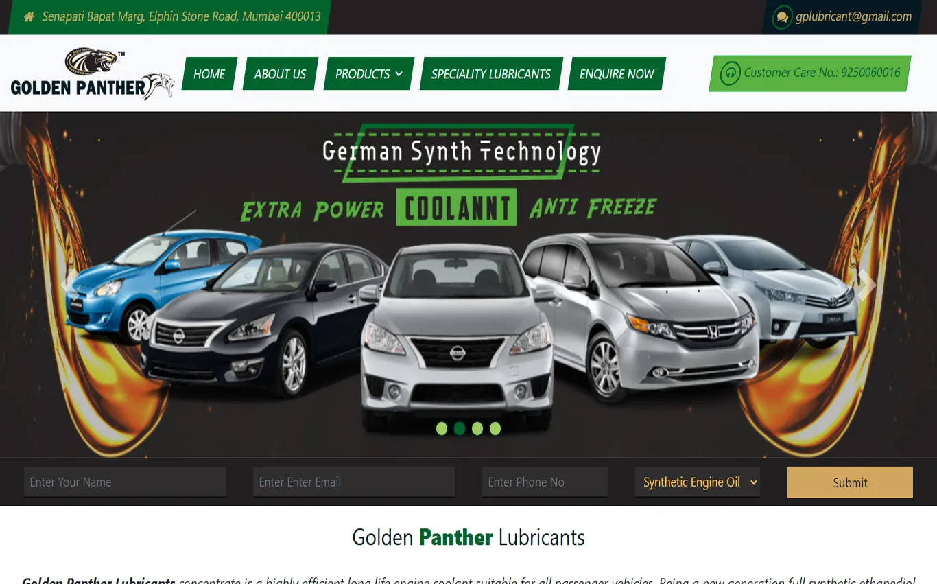 Golden Panther Lubricants