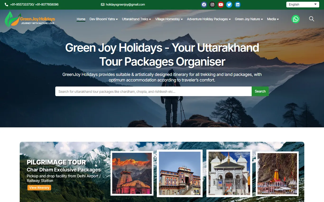 Green Joy Holidays